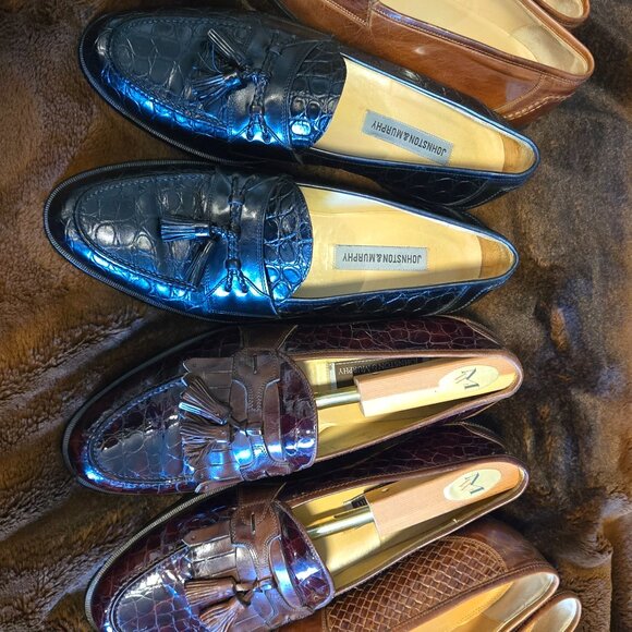 Men\'s loafer *Johnston & Murphy* size 12  OFFER 4 PAIR $125 PRICE DROP TODAY! main image 9